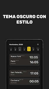 Captura 8 Reloj Mundial Widget android