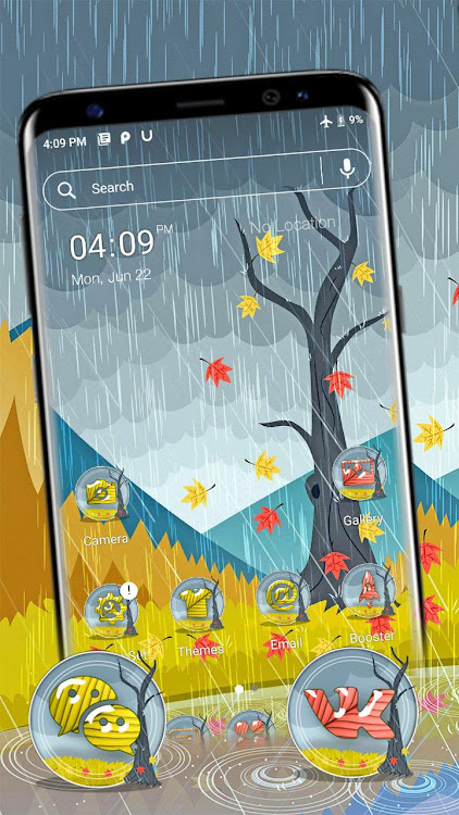Autumn Rainy Theme Launcher - 1.1.3 - (Android)