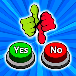 Cover Image of Download Yes & No Buttons Game Buzzer  APK