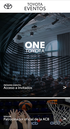Android application Eventos TES screenshort