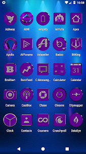 Purple Icon Pack