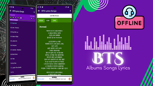 BTS Lyrics Songs Offline