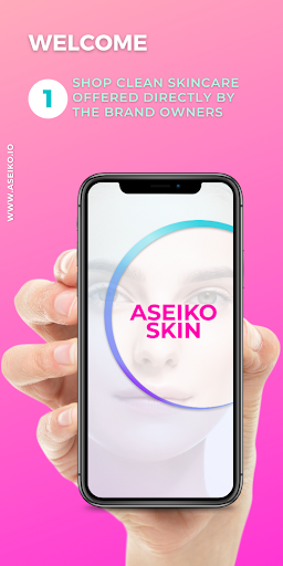 Android application ASEIKO SKIN® AI Shopping Guide screenshort