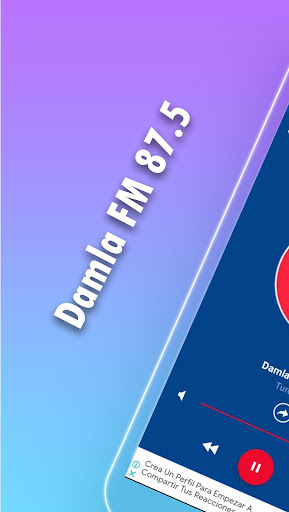 Android application damla fm 87.5 App TR screenshort