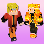 Cover Image of Download Naruto Skins MOD PE Minecraft  APK