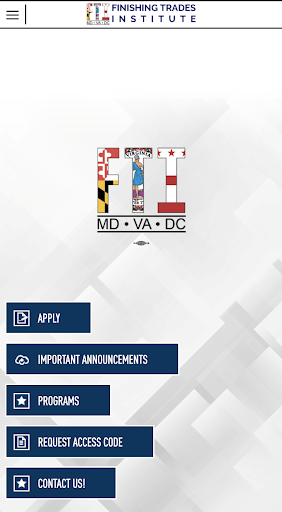 Android application FTI MD VA DC screenshort