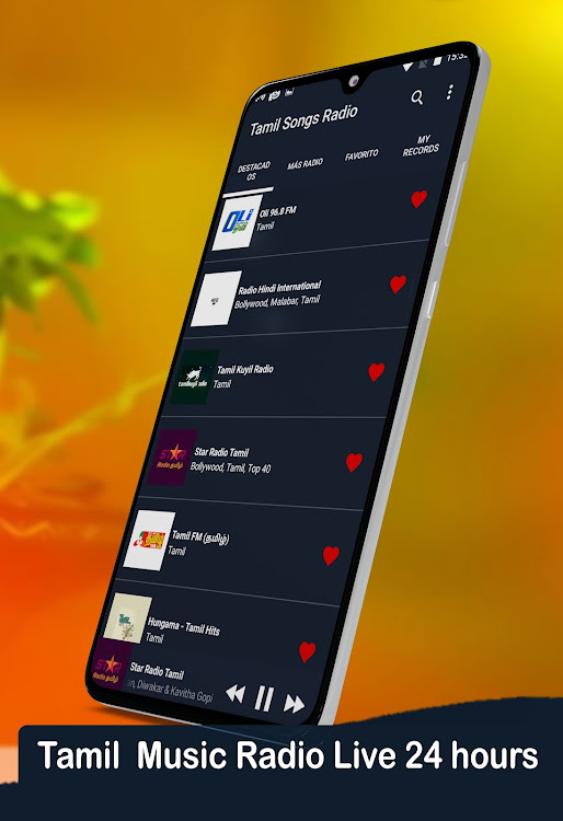 Tamil Songs Radio - 1.2.58 - (Android)