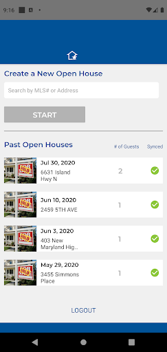 JPAR Open House Screen 2