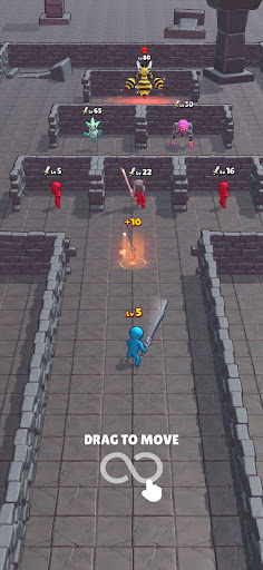Android application Swordsman Maze screenshort