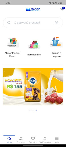 Android application Maceió Distribuidora screenshort