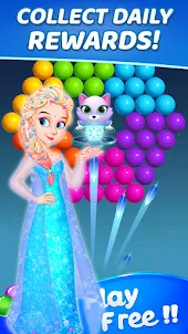 Ice Princess Bubble Shooter