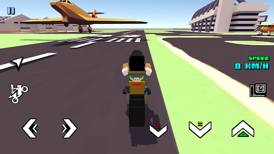 Blocky Moto Racing - motorcycle rider 1.33 screenshots 3