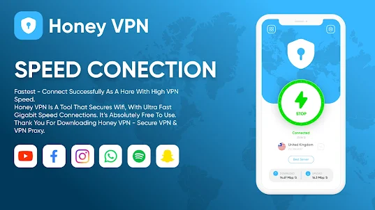 Honey VPN - Fast & Secure