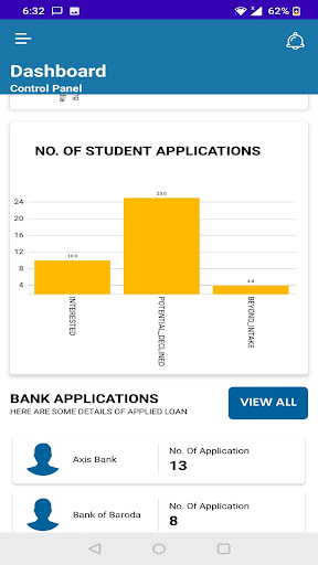 Eduloans - Partners APP Screen 3