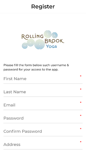 Rolling Brook Yoga Screen 2
