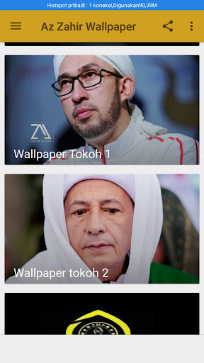 Android application Az Zahir Wallpaper Offline screenshort