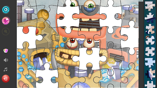 Wubbox jigsaw puzzel game