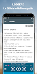 screenshot of Audio Bibbia Italiano mp3 app