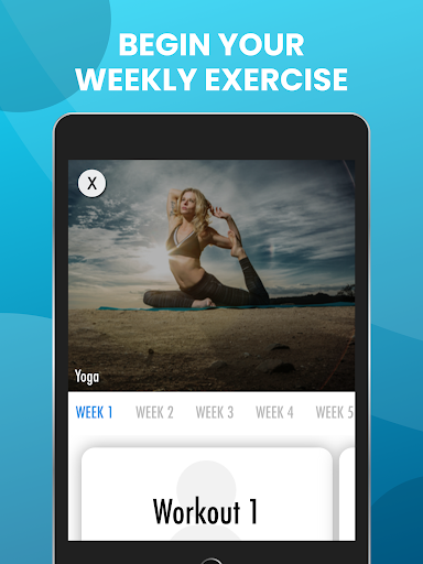 Screenshot of Yoga & Flexibility Workouts