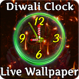Diwali Clock live Wallpaper icon