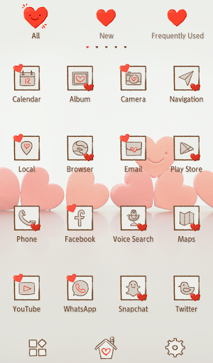 Heart Line Theme Screen 3