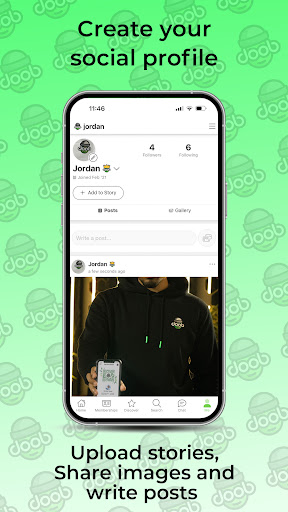 Android application Doob - Members App screenshort