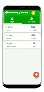 Screenshot 1 Préstamos personales y deuda. android