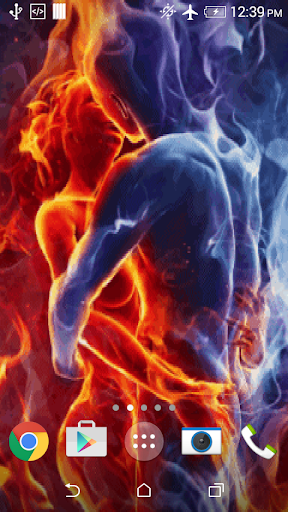 Ice and Fire Live Wallpaper