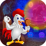 Best Escape Game 495 Tasty Chicken Rescue Game icon