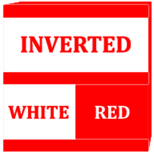 Inverted White Red Icon Pack logo