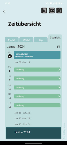 GenialPersonal Screen 2