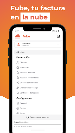 Fube: Facturación en la Nube Screen 2