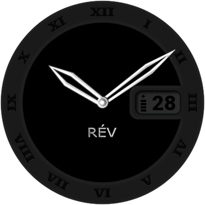 REV007 Analog Watch Face Screen 3