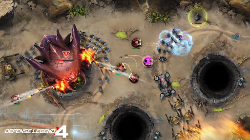 Defense Legend 4: Sci-Fi TD - Strategy - games