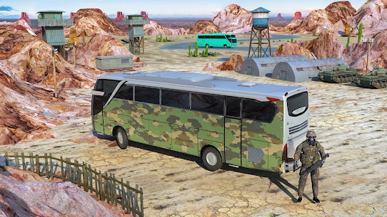 Army Coach Bus Simulator Game v1.7 MOD APK (Unlimited Money/Unlocked) Free For Android 10
