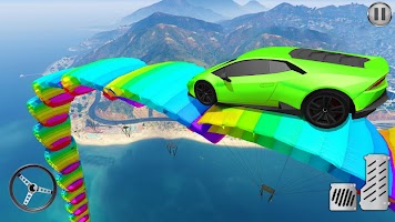 Mega Ramp Car Games 2021 New Car Racing Stunts 3d