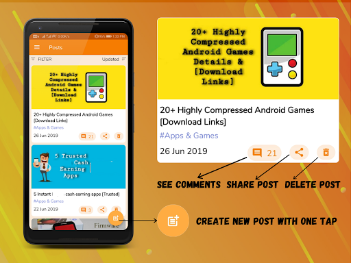 Blogspot Prime : Pocket Blogge Screen 3