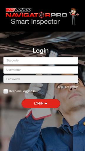 Android application Repco Smart Inspector screenshort