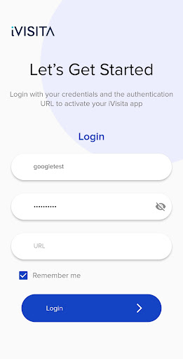 Android application iVisita Host screenshort