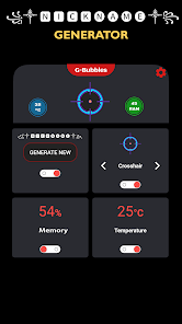 Screenshot 1 Crosshair & Nickname Generator android