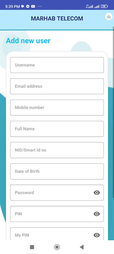 MARHABA TELECOM Screen 3