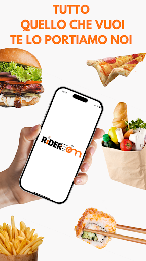 Android application Riderem : Consegne a Domicilio screenshort