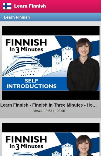 Learn Finnish Language Screen 3