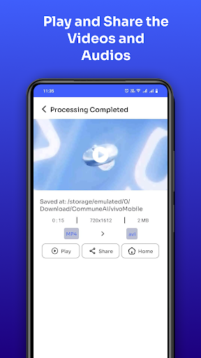 Convert  Compress Audio Video