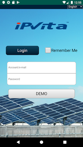 Android application iPVita 太陽能監控系統 screenshort