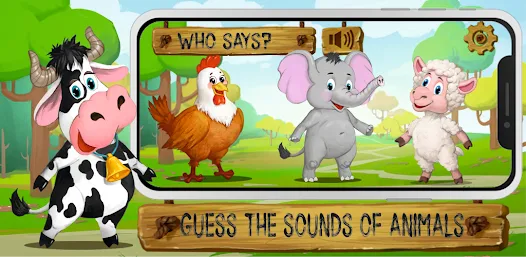 Animal sounds: Game for kids – Apps on Google Play
