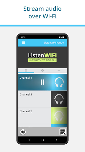 Android application ListenWIFI screenshort
