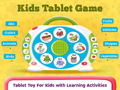 Kids Educational Tablet for Toddlers - Baby Games apktreat screenshots 2