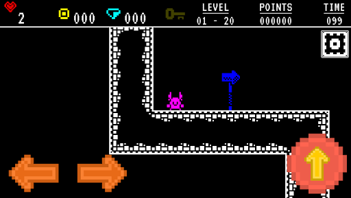 Bit Platformer: Geometry Run Screen 3
