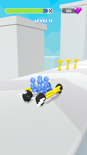 Human vehicle - Rope-man run screenshot 7